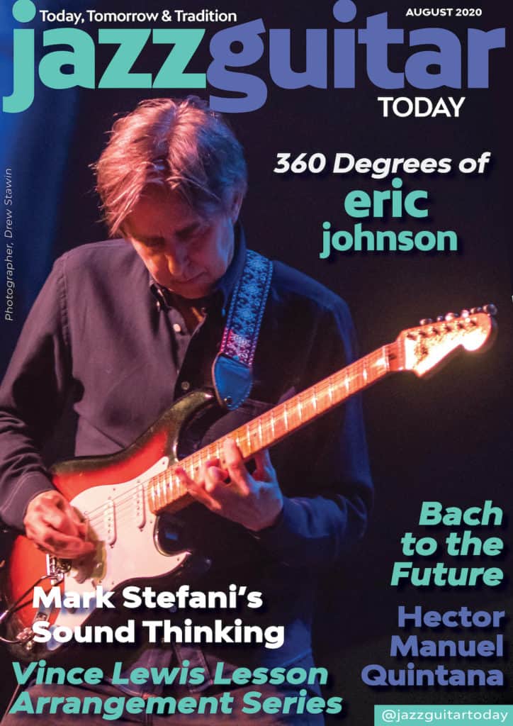 Jazz Guitar Today - Aug 2020 - Eric Johnson