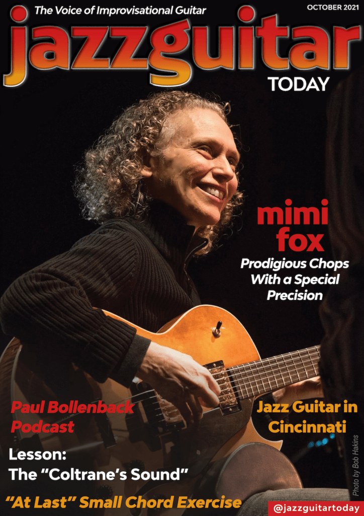 Jazz Guitar Today - October 2021 - Mimi Fox