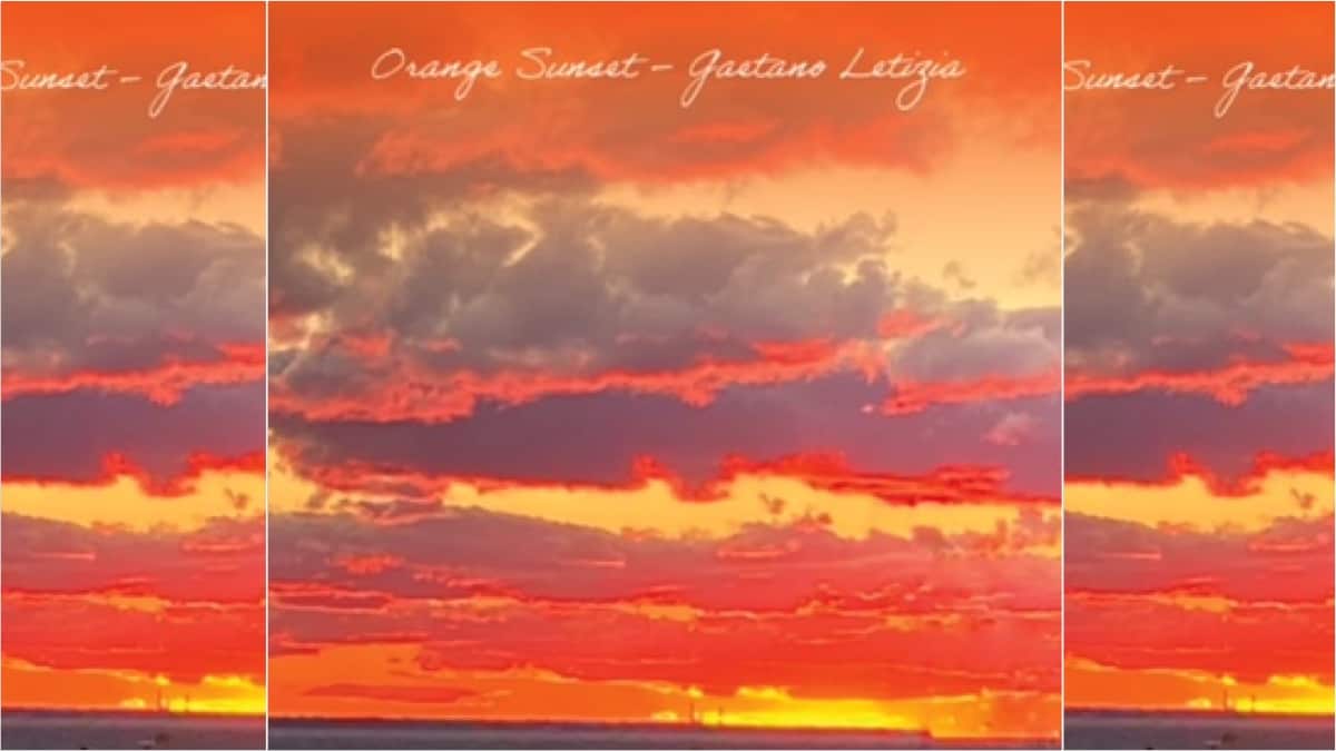 New Album: Gaetano Letizia, Orange Sunset